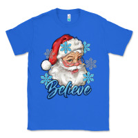 True Royal santa blue believe Classic Tee - RanaPortraitStore