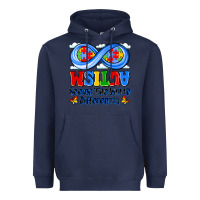 Navy autism infinity seeing the world differently Heavyweight Hoodie - JahusDesignShop