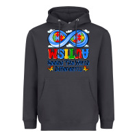 Smoke autism infinity seeing the world differently Heavyweight Hoodie - JahusDesignShop