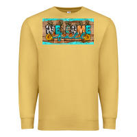 Antique Gold Welcome Fall Premium Sweatshirt - Artiststas