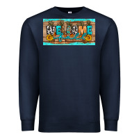 Navy Welcome Fall Premium Sweatshirt - Artiststas