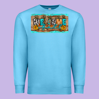 Welcome Fall Premium Sweatshirt Designed By Artiststas