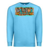 Ocean Blue Welcome Fall Premium Sweatshirt - Artiststas