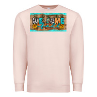 Pale Pink Welcome Fall Premium Sweatshirt - Artiststas