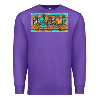 Purple Welcome Fall Premium Sweatshirt - Artiststas