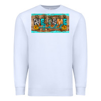 White Welcome Fall Premium Sweatshirt - Artiststas