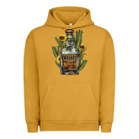 Pigment Peanut Butter western whiskey bottle Urban Hoodie - NancyCooperArtShop