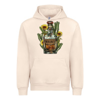 Sandshell western whiskey bottle Urban Hoodie - NancyCooperArtShop