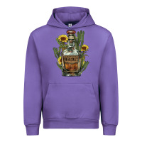 Tulip western whiskey bottle Urban Hoodie - NancyCooperArtShop
