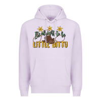Lilac its alright to be little bitty Premium Hoodie - MaliasSmallBusiness