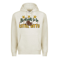 Oatmeal Heather its alright to be little bitty Premium Hoodie - MaliasSmallBusiness