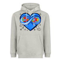 Moon Dust infinity heart autism awareness Heavyweight Hoodie - JahusDesignShop