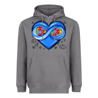 Storm infinity heart autism awareness Heavyweight Hoodie - JahusDesignShop