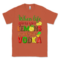 Copper when life gives you lemons grab the vodka Classic Tee - texasbilliewilder