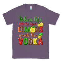 Lavender when life gives you lemons grab the vodka Classic Tee - texasbilliewilder