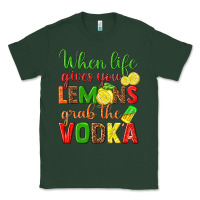 Sports Green when life gives you lemons grab the vodka Classic Tee - texasbilliewilder