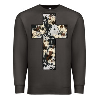Smoke cowhide cross Premium Sweatshirt - JahusDesignShop
