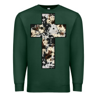 Sports Green cowhide cross Premium Sweatshirt - JahusDesignShop