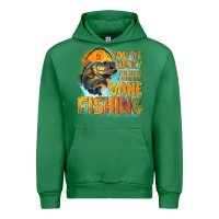 Emerald youre lucky im here i could have gone fishing Urban Hoodie - NancyCooperArtShop