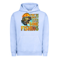 Pigment Grape Ice youre lucky im here i could have gone fishing Urban Hoodie - NancyCooperArtShop