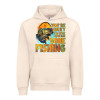 Sandshell youre lucky im here i could have gone fishing Urban Hoodie - NancyCooperArtShop