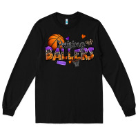 Black raising ballers basketball Long Sleeve Tee - Zillion Design Studio