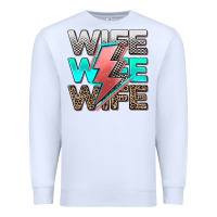 White racing wife Premium Sweatshirt - AdoDesignShop