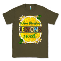 Army Green when life gives lemons sweet Classic Tee - texasbilliewilder