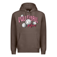 Coffee volleyball mom Premium Hoodie - MaliasSmallBusiness