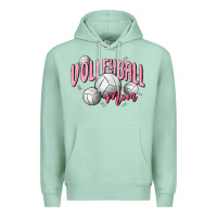Seafoam volleyball mom Premium Hoodie - MaliasSmallBusiness