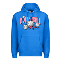 True Royal volleyball mom Premium Hoodie - MaliasSmallBusiness