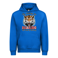 Cobalt the heavens are roaring tiger Urban Hoodie - MaliasSmallBusiness