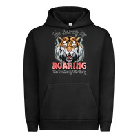 Pigment Black the heavens are roaring tiger Urban Hoodie - MaliasSmallBusiness