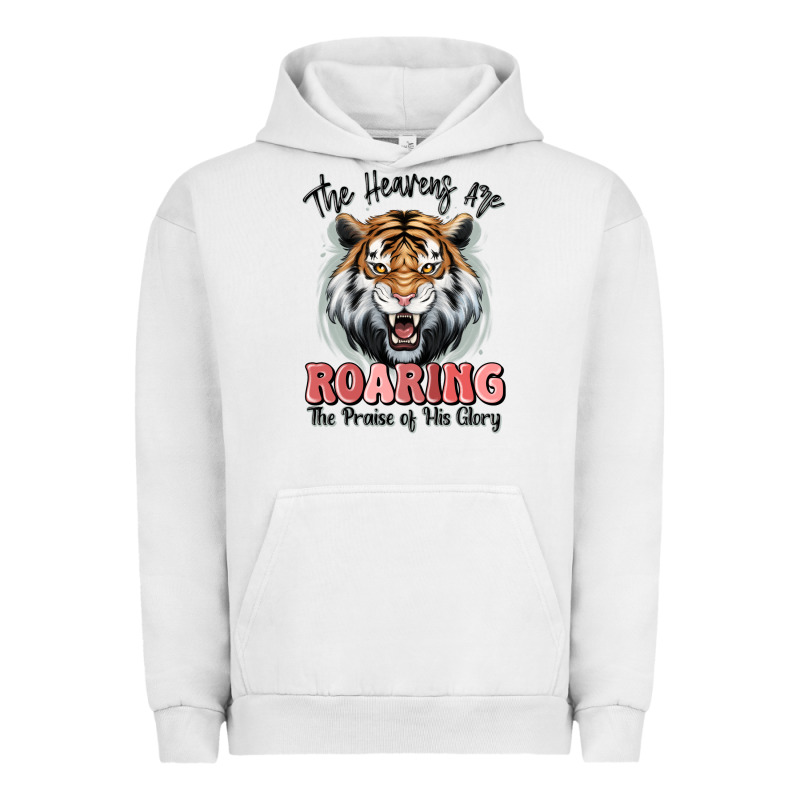 The Heavens Are Roaring Tiger Urban Hoodie by MaliasSmallBusiness | Teevron