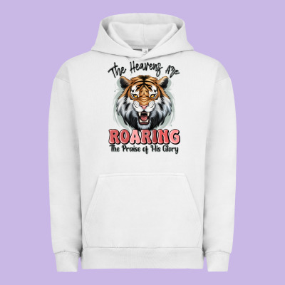 The Heavens Are Roaring Tiger Urban Hoodie Designed By Maliassmallbusiness