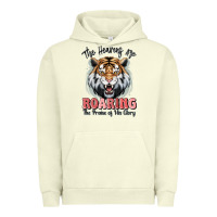 Pigment Pistachio the heavens are roaring tiger Urban Hoodie - MaliasSmallBusiness
