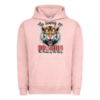 Pigment Salmon the heavens are roaring tiger Urban Hoodie - MaliasSmallBusiness