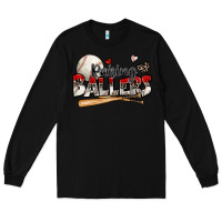 Black raising ballers baseball Long Sleeve Tee - Zillion Design Studio