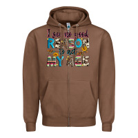 Chestnut i see no good reason to act my age Zipper Hoodie - Zillion Design Studio