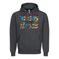 Smoke i see no good reason to act my age Zipper Hoodie - Zillion Design Studio
