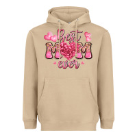 Best Mom Ever Mother's Day Heavyweight Hoodie | Teevron