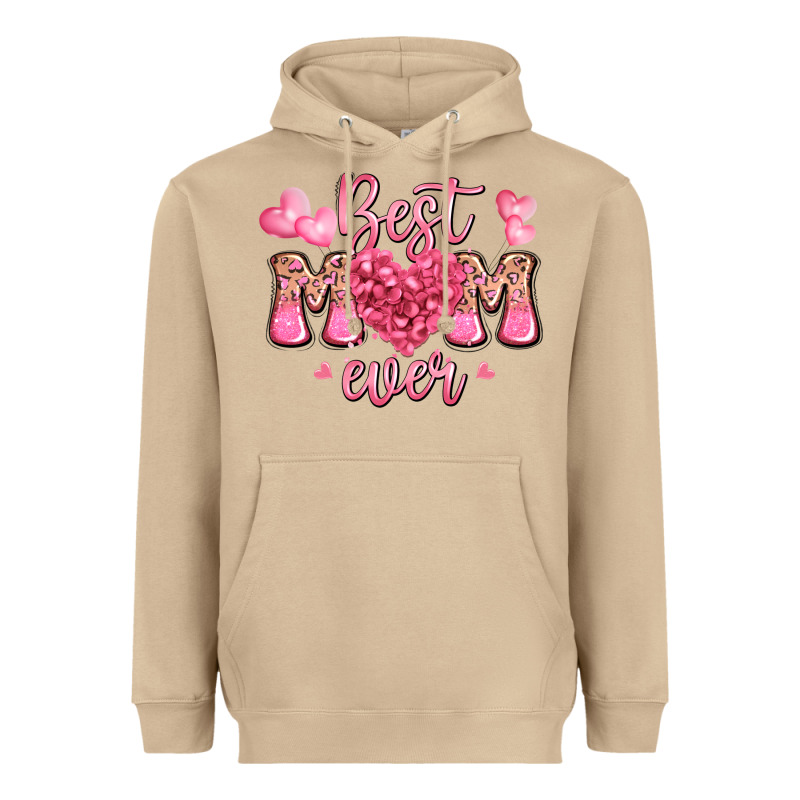 Best Mom Ever Mother's Day Heavyweight Hoodie by JahusDesignShop | Teevron