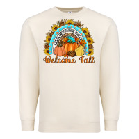 Sandshell Welcome Fall Rainbow Premium Sweatshirt - Artiststas