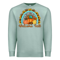 Seafoam Welcome Fall Rainbow Premium Sweatshirt - Artiststas