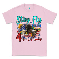 Bubblegum Pink stay fly for the 4 th of july Classic Tee - Zillion Design Studio