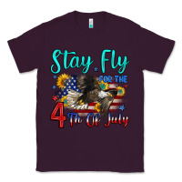 Plum stay fly for the 4 th of july Classic Tee - Zillion Design Studio