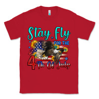 Red stay fly for the 4 th of july Classic Tee - Zillion Design Studio