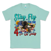 Seafoam stay fly for the 4 th of july Classic Tee - Zillion Design Studio
