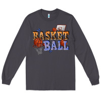 Smoke basketball Long Sleeve Tee - texasbilliewilder