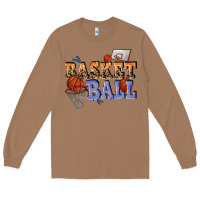 Toasted Coconut basketball Long Sleeve Tee - texasbilliewilder